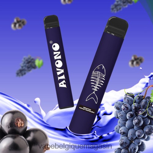 Vape Juice - Aivono AIM FISHBONE 600 HZ2D6284 raisin cassis
