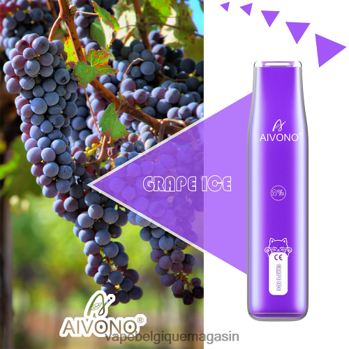 Vape Shop Bruxelles - Aivono AIM CAT 400 HZ2D6337 glace aux raisins