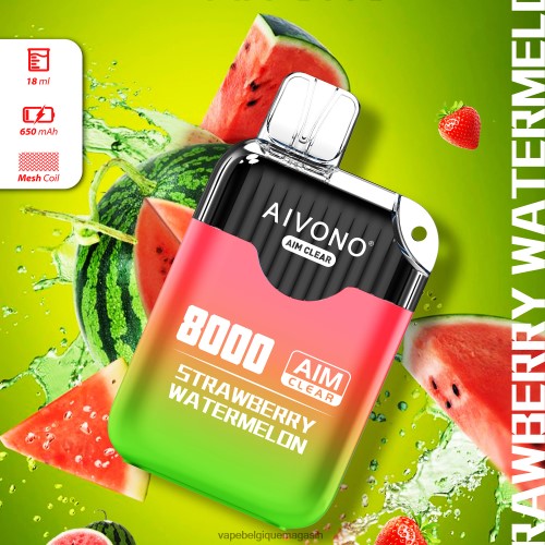 Vape Jetable - Aivono AIM CLEAR 8000 HZ2D6208 pastèque fraise