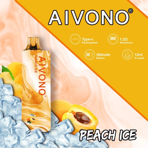 Vape Jetable - Aivono AIM GUN 7000 HZ2D6103 glace à la pêche