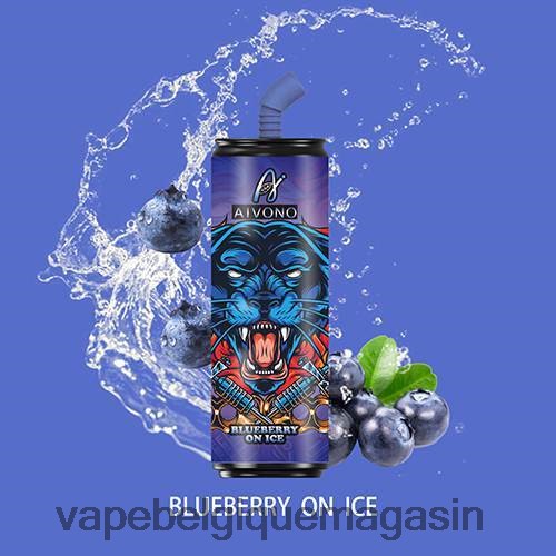 Vape Jetable - Aivono AIM WINNER 6000 bouteilles de Coca Cola HZ2D6113 myrtille sur glace
