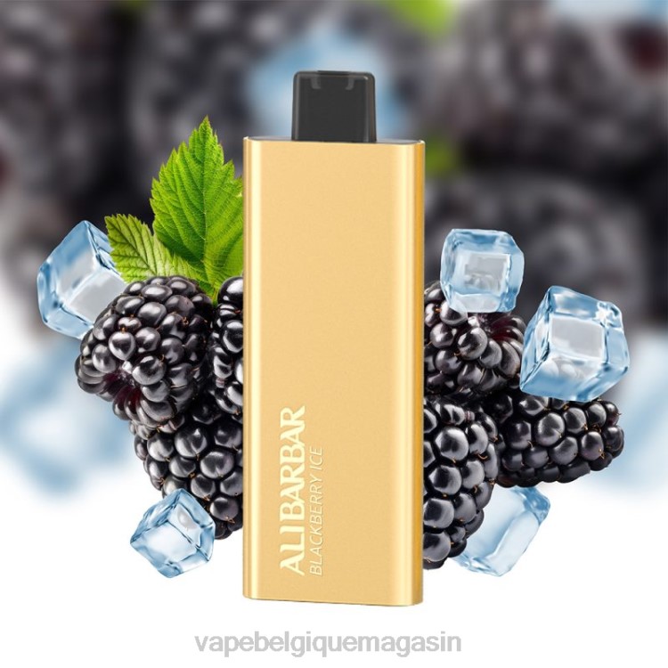 Vape Jetable - Alibarbar Pandora 7000 vapes jetables glace aux mûres L8DN68