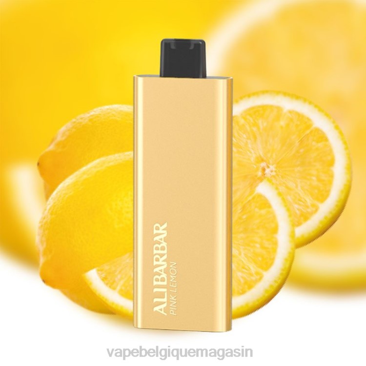Vape Juice - Alibarbar Pandora 7000 vapes jetables citron rose L8DN59
