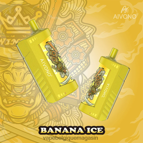 Vape Shop Bruxelles - Aivono AIM WINNER 5000 HZ2D6122 glace à la banane