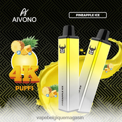 Eliquide Belgique - Aivono AIM FREAK 4000 HZ2D6255 glace à l'ananas