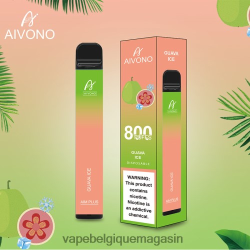Eliquide Belgique - Aivono AIM PLUS 800 HZ2D6180 glace à la goyave