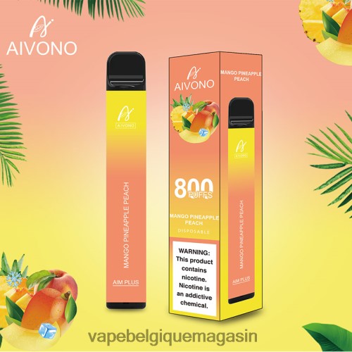 Vape Belgique - Aivono AIM PLUS 800 HZ2D6186 mangue ananas pêche