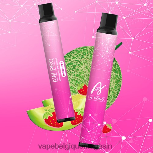 Vape Belgique - Aivono AIM PRO 1500 HZ2D6161 cantaloup aux fraises