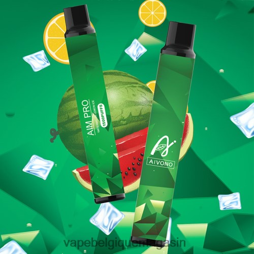 Vape Belgique - Aivono AIM PRO 1500 HZ2D6166 glace au citron et à la pastèque