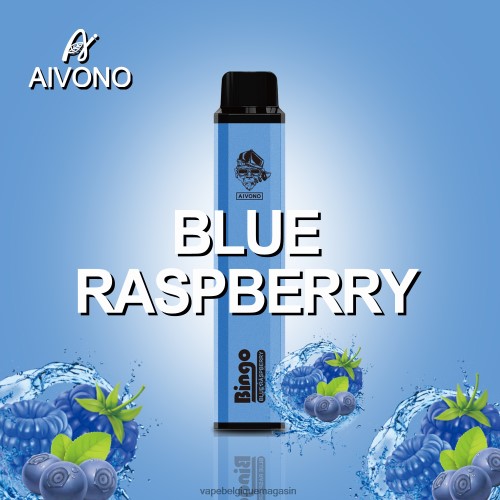 Vape Jetable - Aivono AIM BINGO 4000 HZ2D6143 framboise bleue