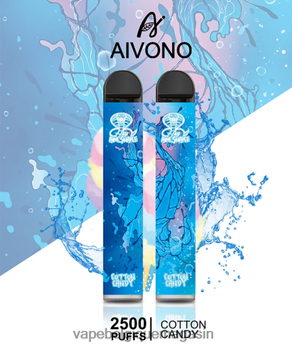 Vape Jetable - Aivono AIM SNAKE 2500 HZ2D6303 barbe à papa