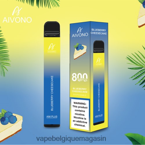 Vape Juice - Aivono AIM PLUS 800 HZ2D6174 cheesecake aux myrtilles
