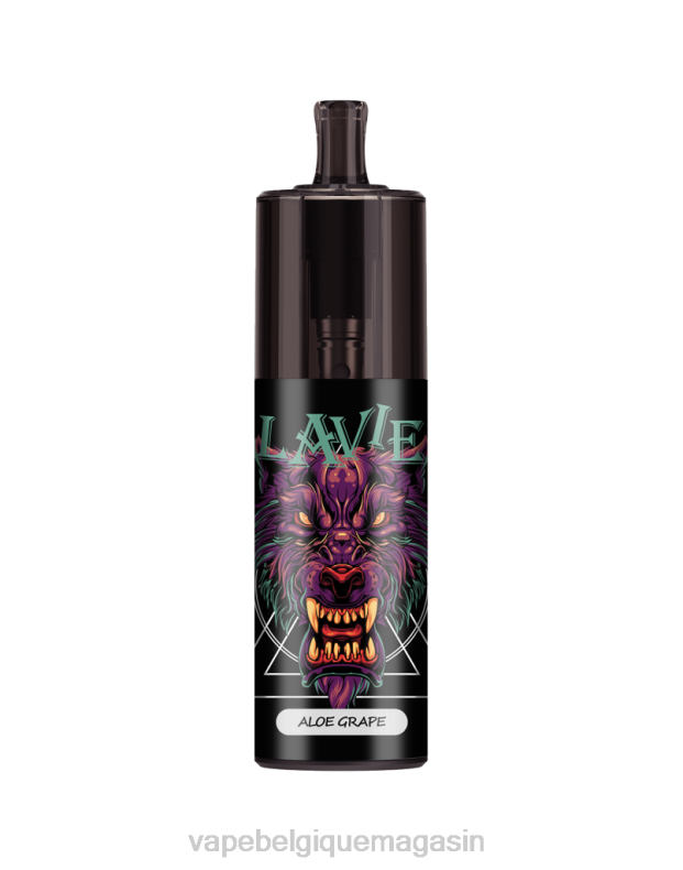 Eliquide Belgique - LAVIE COLOUR BAR Contrôle du débit d'air 10 000 bouffées raisin d'aloès D2F2330
