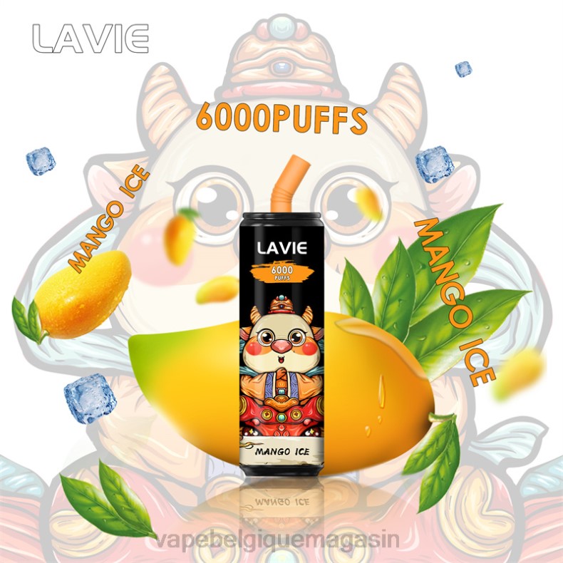 Eliquide Belgique - LAVIE Coke BAR 6000 bouffées glace à la mangue D2F2270
