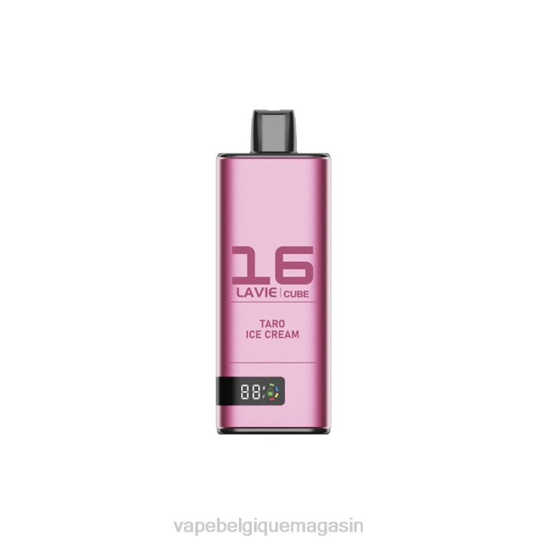 Eliquide Belgique - LAVIE Cube 20000 bouffées glace au taro D2F250