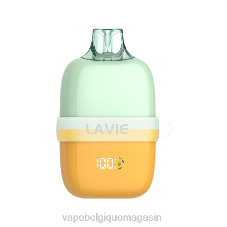 Eliquide Belgique - LAVIE INSIDER 12000 bouffées glace à l'orange D2F290