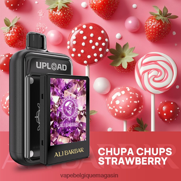 Vape Belgique - Alibarbar télécharger Chupa Chups fraise VBTX4114