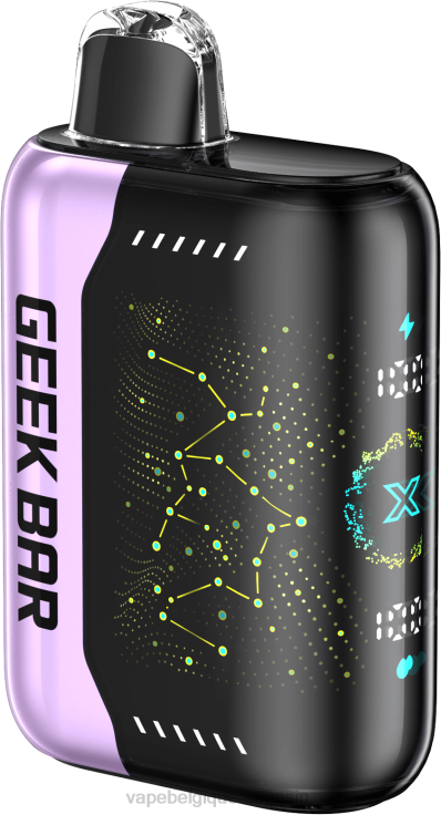 Vape Belgique - GEEK BAR pouls x 284Z01 framboise pêche citron vert