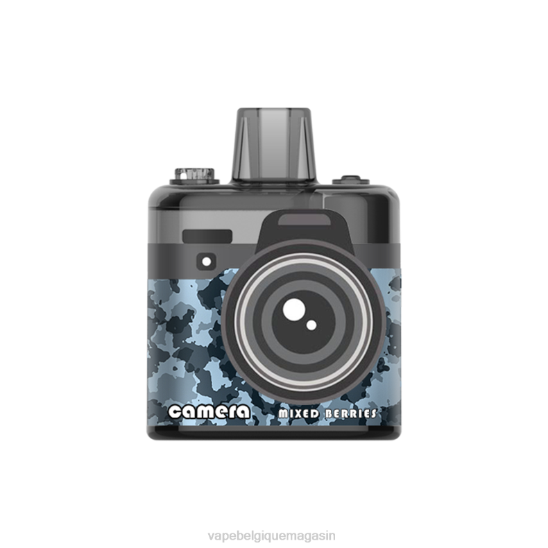 Vape Belgique - LAVIE Camera 8000 bouffées baies mélangées D2F2166