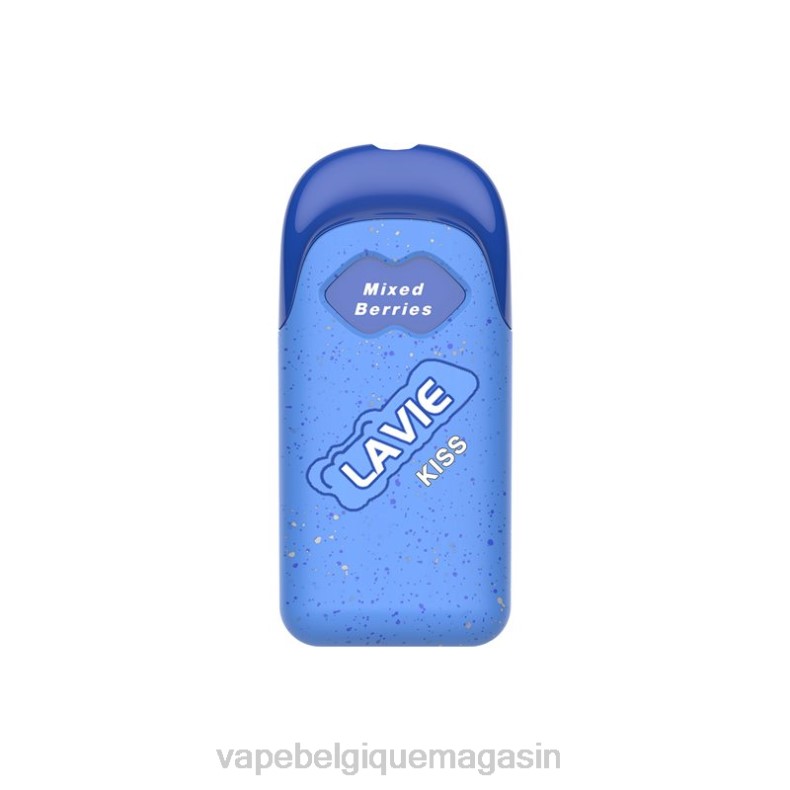 Vape Belgique - LAVIE KISS 8000 bouffées baies mélangées D2F2111
