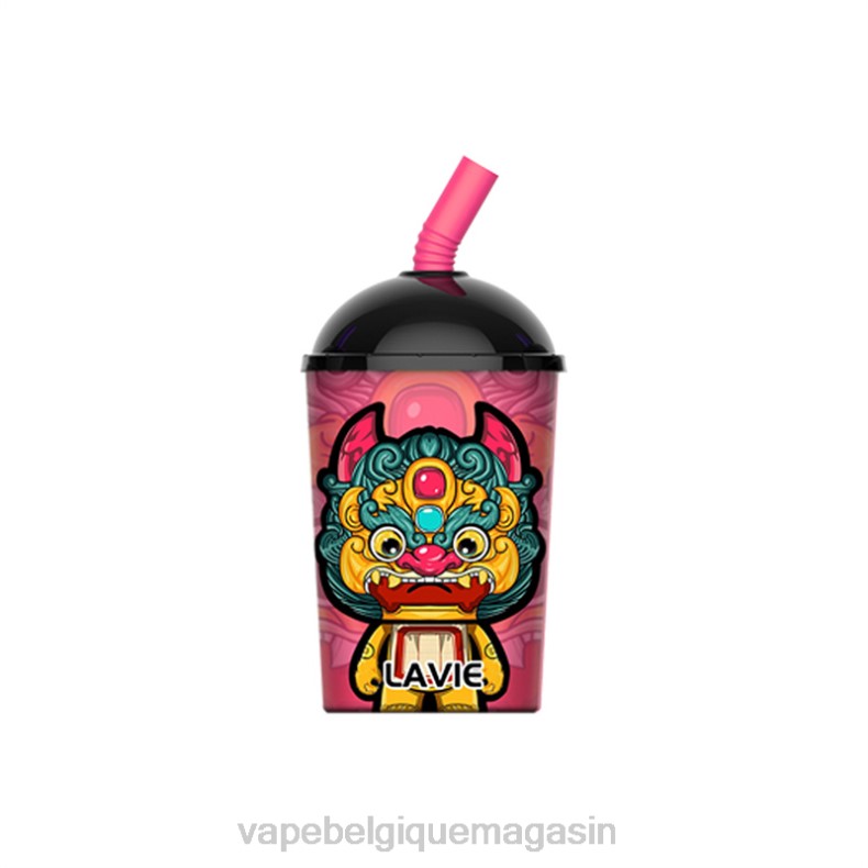 Vape Belgique - LAVIE Max Cup 8000 bouffées glace à la mangue et aux fraises D2F2266