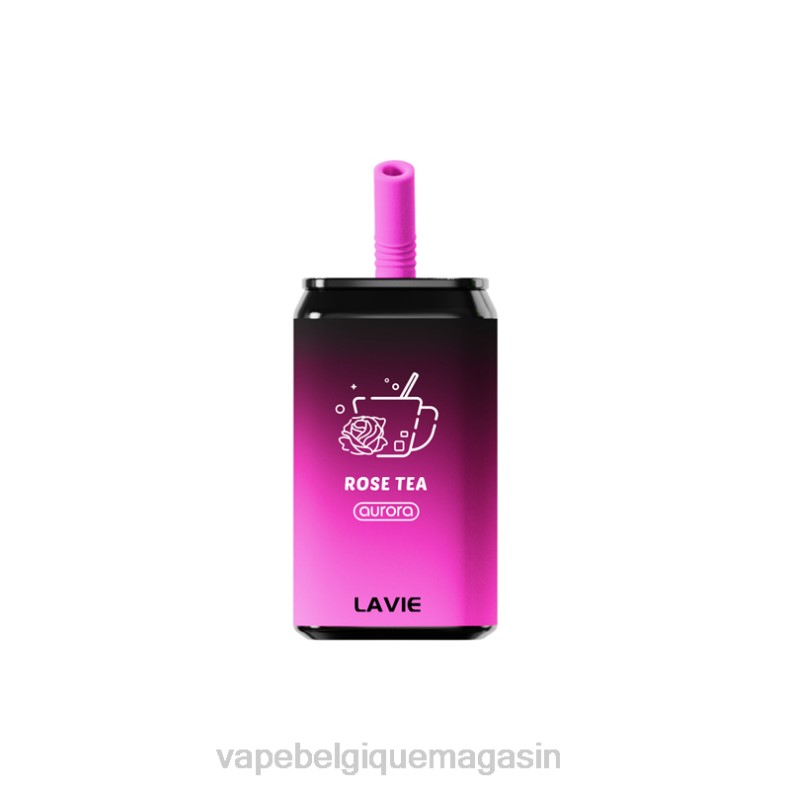 Vape Jetable - LAVIE Aurora 11000 bouffées thé à la rose D2F2148