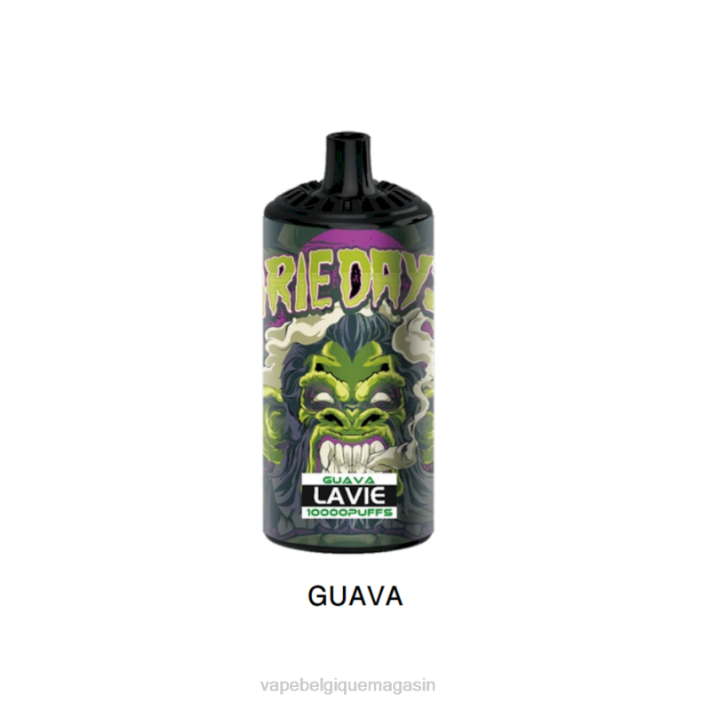 Vape Jetable - LAVIE BEAST 10000 bouffées goyave D2F2368