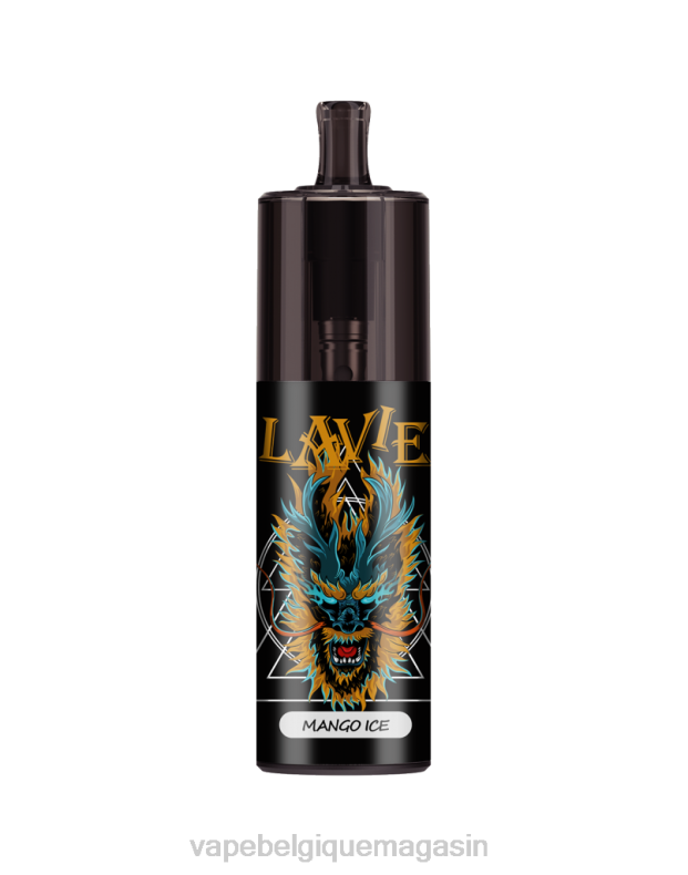 Vape Jetable - LAVIE COLOUR BAR Contrôle du débit d'air 10 000 bouffées glace à la mangue D2F2328