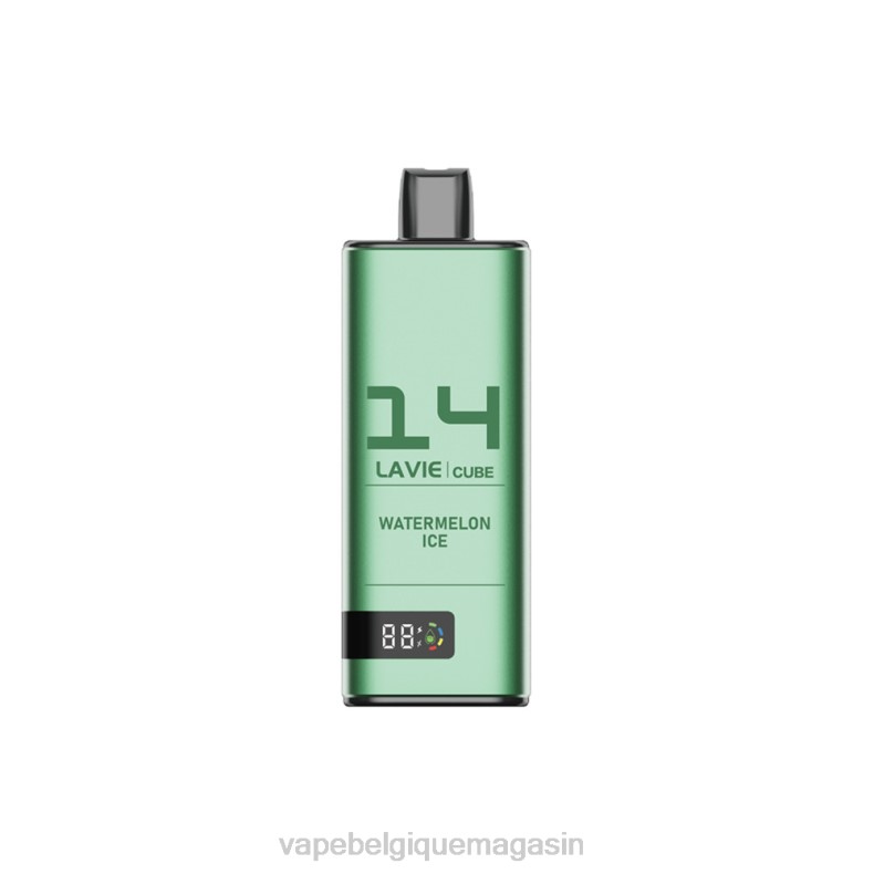 Vape Jetable - LAVIE Cube 20000 bouffées glace à la pastèque D2F248