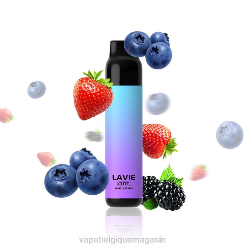 Vape Juice - LAVIE BAR 3000 bouffées baies mélangées D2F2289