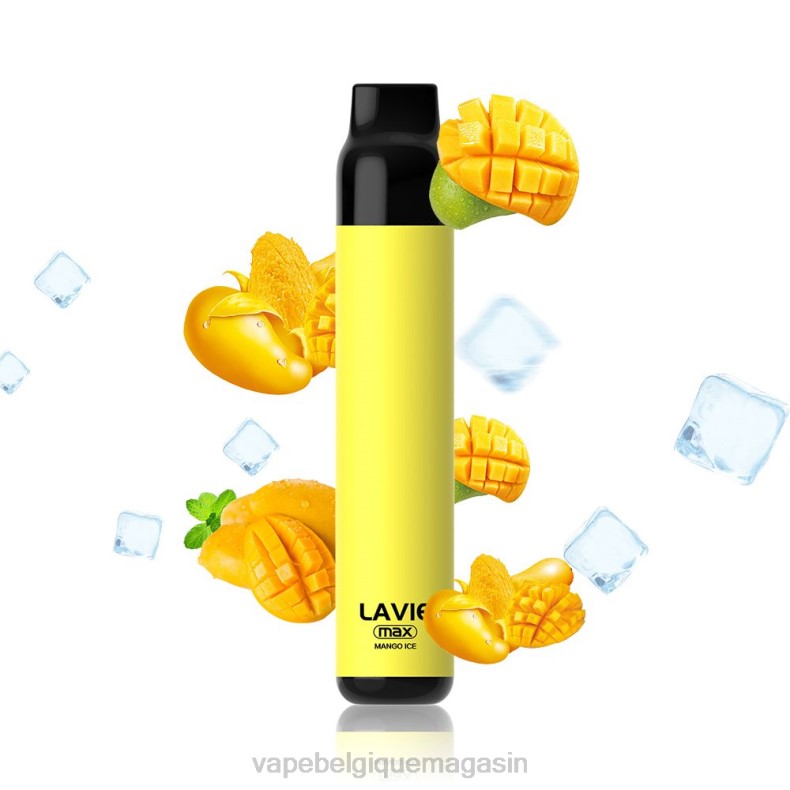 Vape Juice - LAVIE BAR 5000 bouffées - maximum glace à la mangue D2F2279
