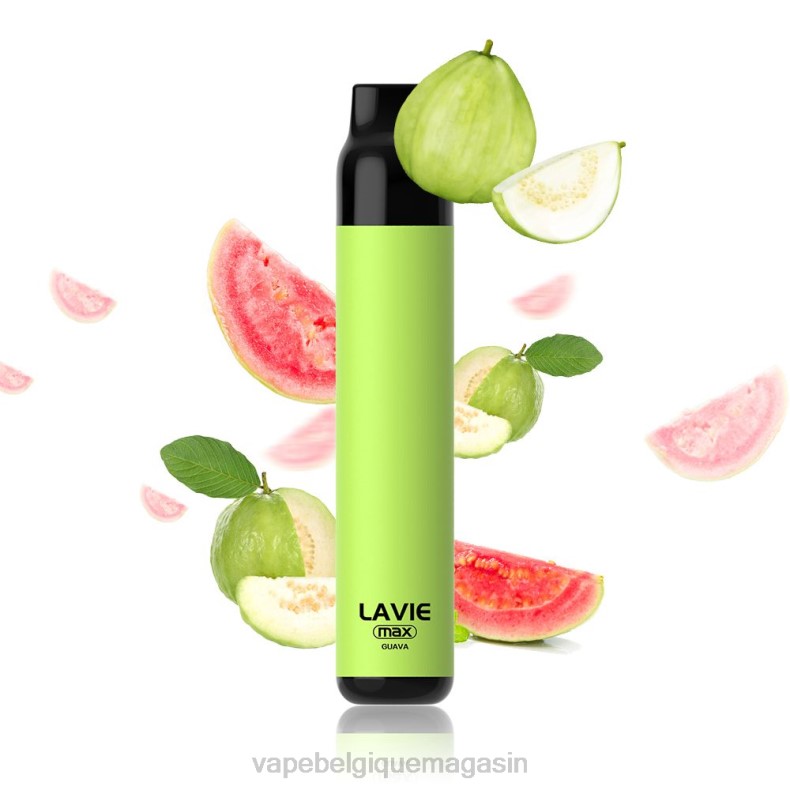 Vape Juice - LAVIE BAR 5000 bouffées - maximum goyave D2F2284