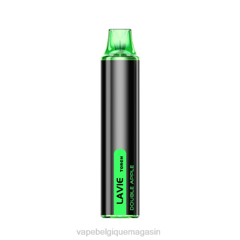 Vape Juice - LAVIE Torch 6000 bouffées double pomme D2F2129