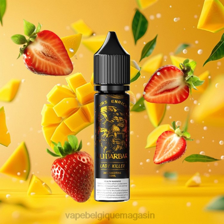 Vape Shop Bruxelles - Alibarbar narguilé onyx dame tueuse L8DN107