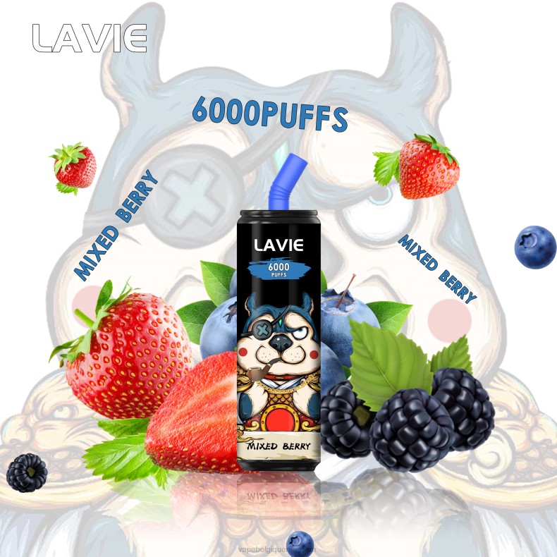 Vape Shop Bruxelles - LAVIE Coke BAR 6000 bouffées baies mélangées D2F2272