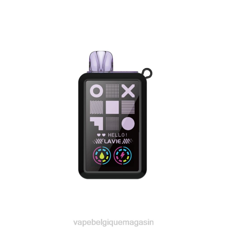 Vape Shop Bruxelles - LAVIE Cyber 20000 bouffées glace aux raisins/glace à la menthe D2F227
