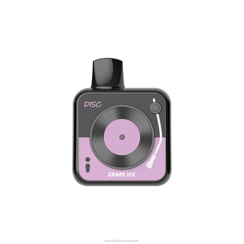 Vape Shop Bruxelles - LAVIE DISC 10000 bouffées glace aux raisins D2F2162