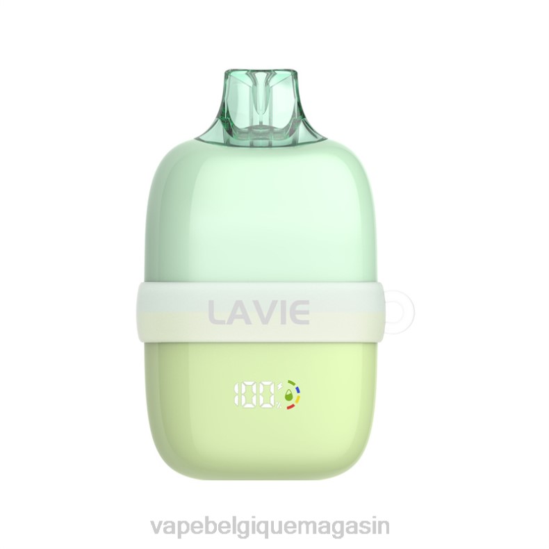 Vape Shop Bruxelles - LAVIE INSIDER 12000 bouffées glace à la pomme verte D2F292