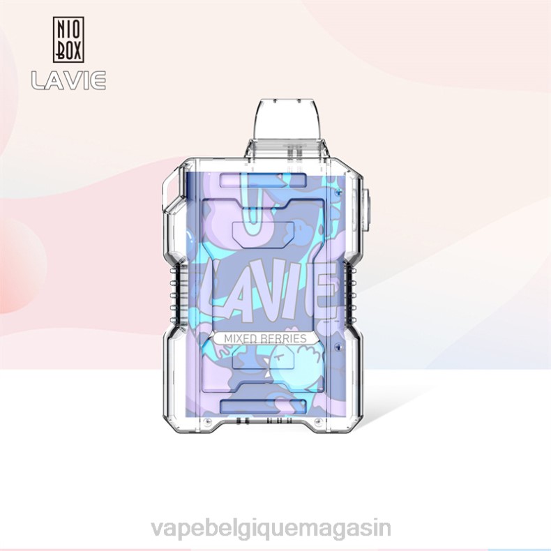 Vape Shop Bruxelles - LAVIE NIO BOX 9000 bouffées baies mélangées D2F2197