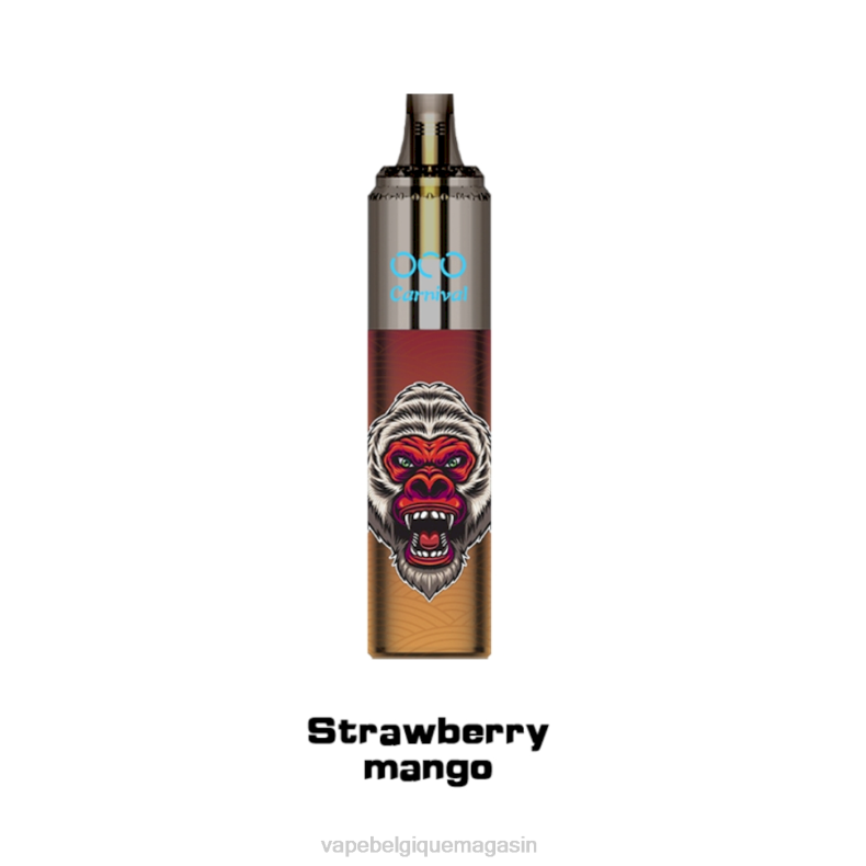 Vape Shop Bruxelles - LAVIE OCO carnaval 10000 bouffées mangue fraise D2F2357